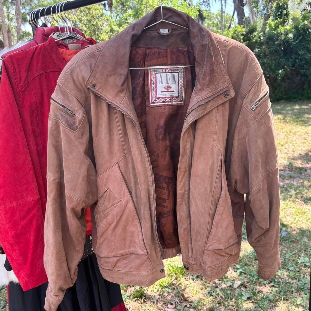 Ada Women's Tan and Brown Jacket